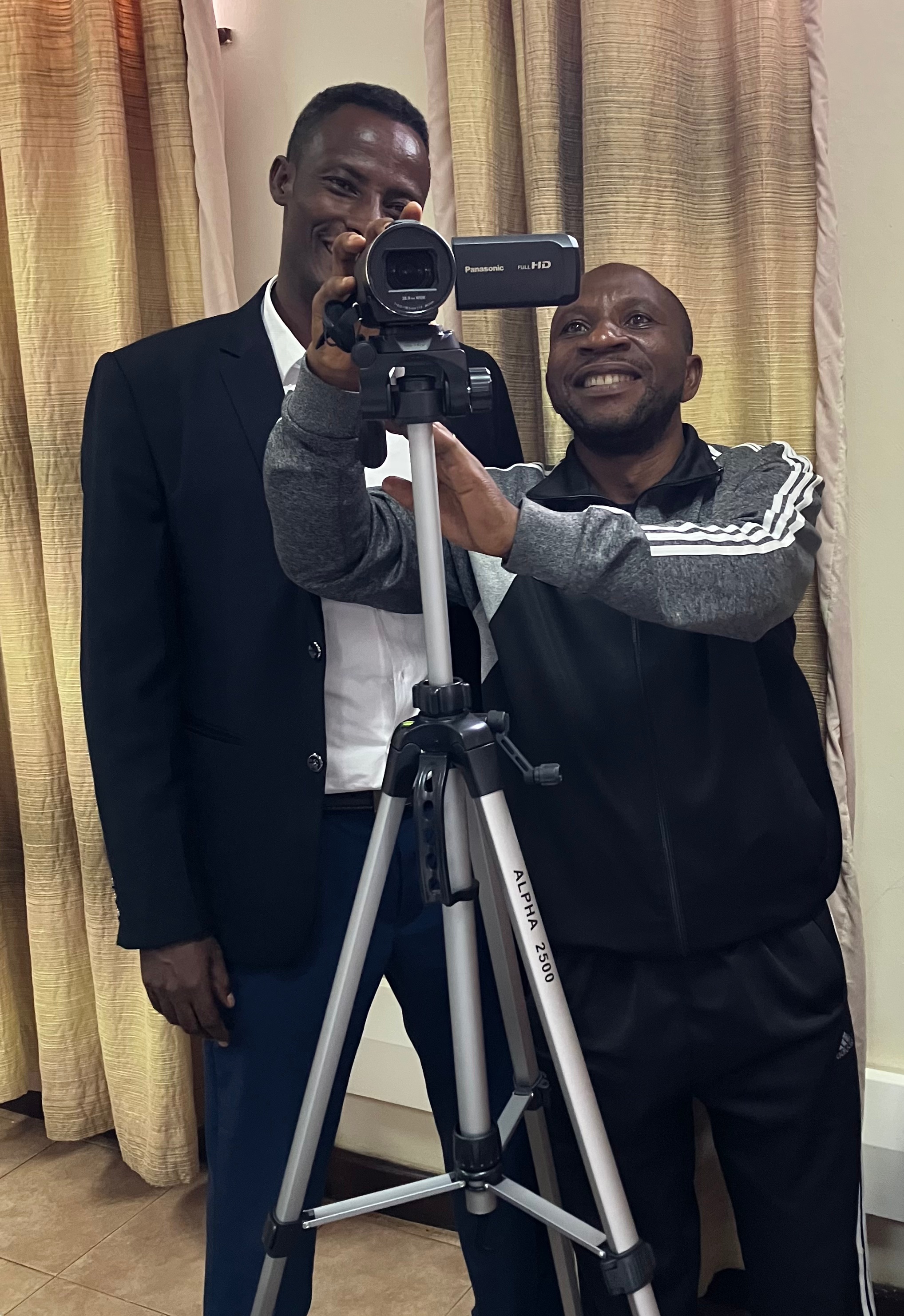 Eba and Jacques caught you on camera!